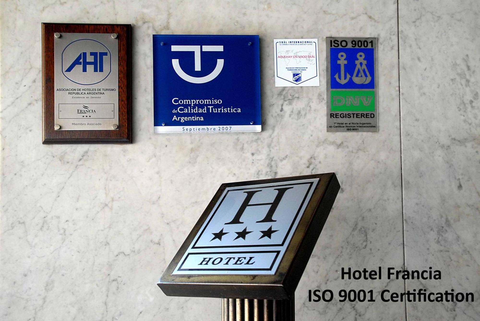 Hotel Francia Сан-Мигель-де-Тукуман Экстерьер фото